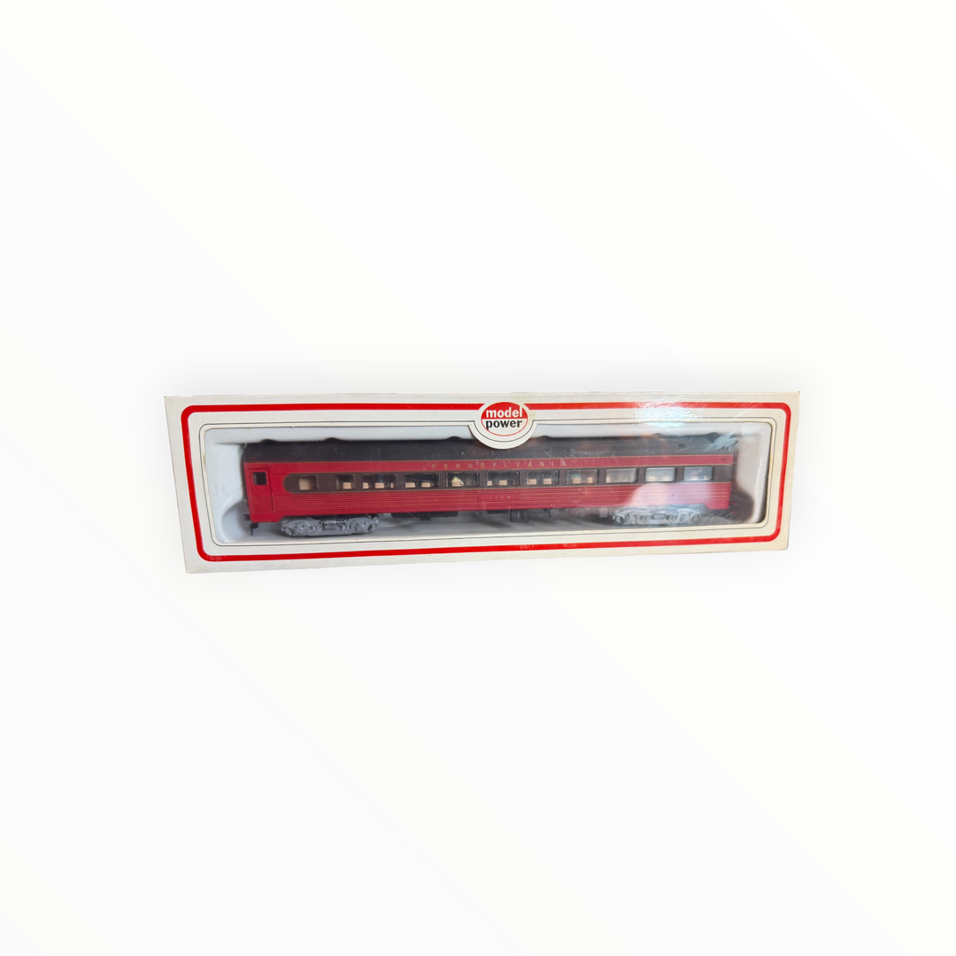 Model Power HO Scale Pennsylvania Observation Car 