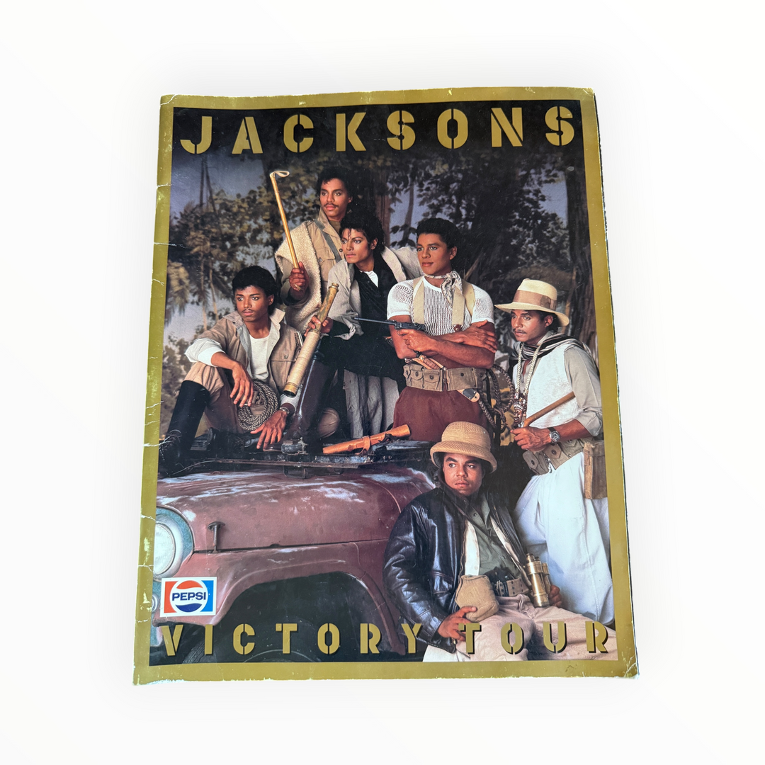 1984 The Jacksons Victory Tour Concert Program