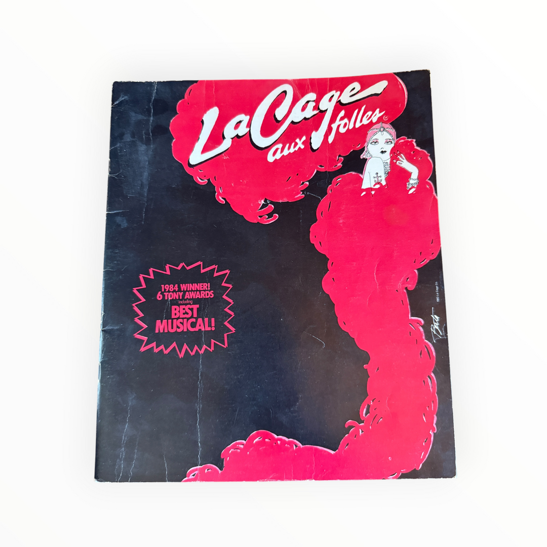 1983 Souvenir Program from the Broadway Musical La Cage aux Folles