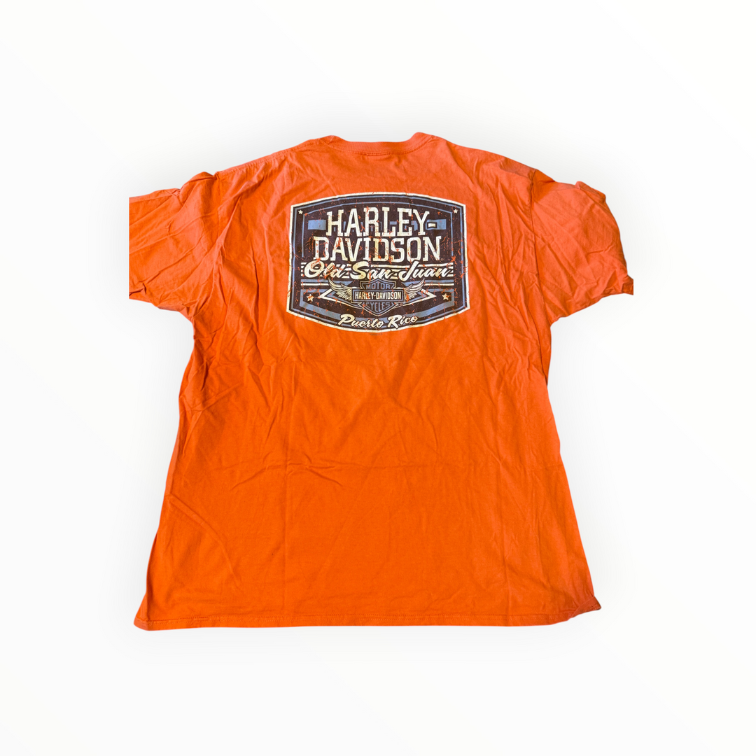 Harley Davidson T-Shirt - Old San Juan, Puerto Rico 2XL