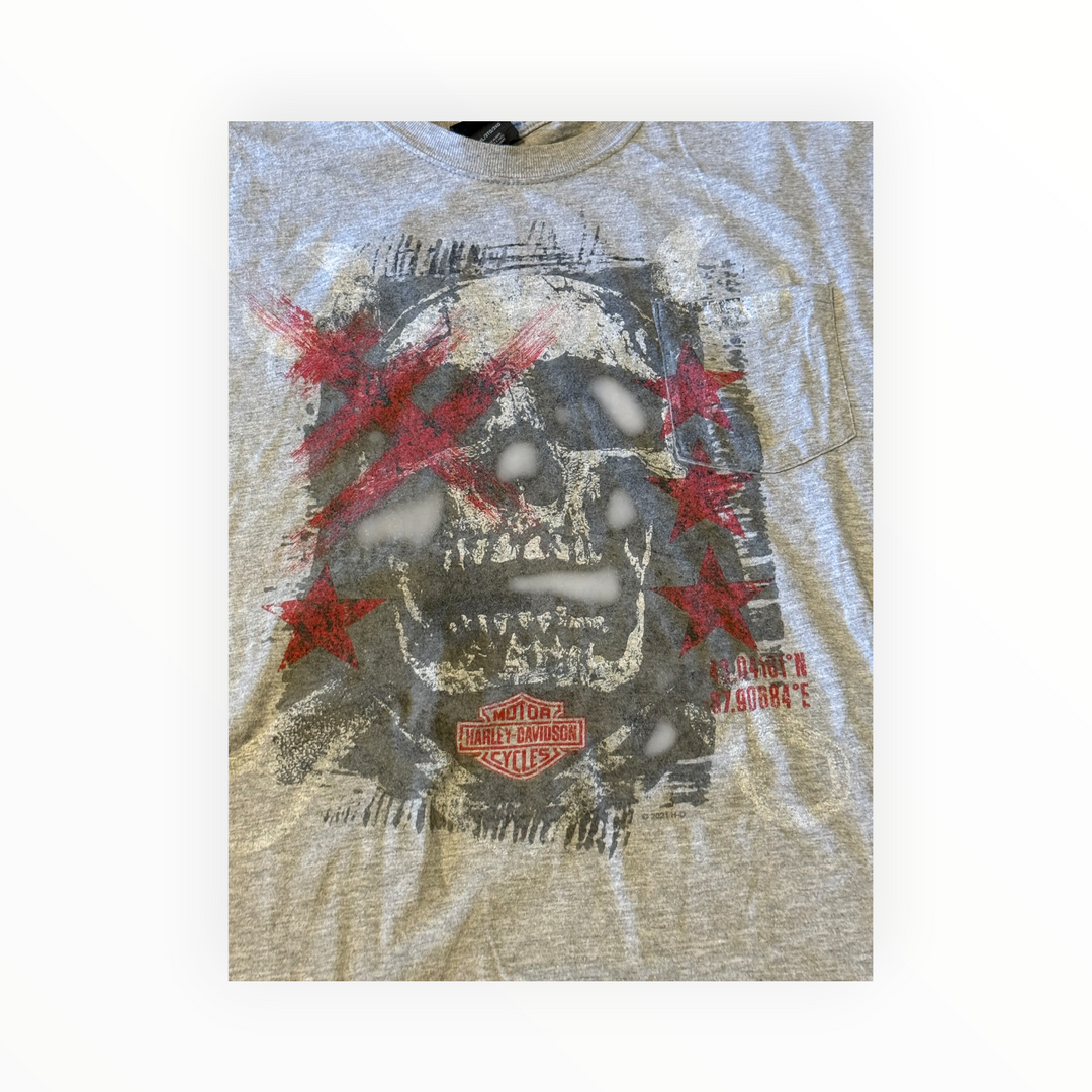 Harley Davidson T-Shirt - Three Rivers Pittsburgh, Pa 3XL