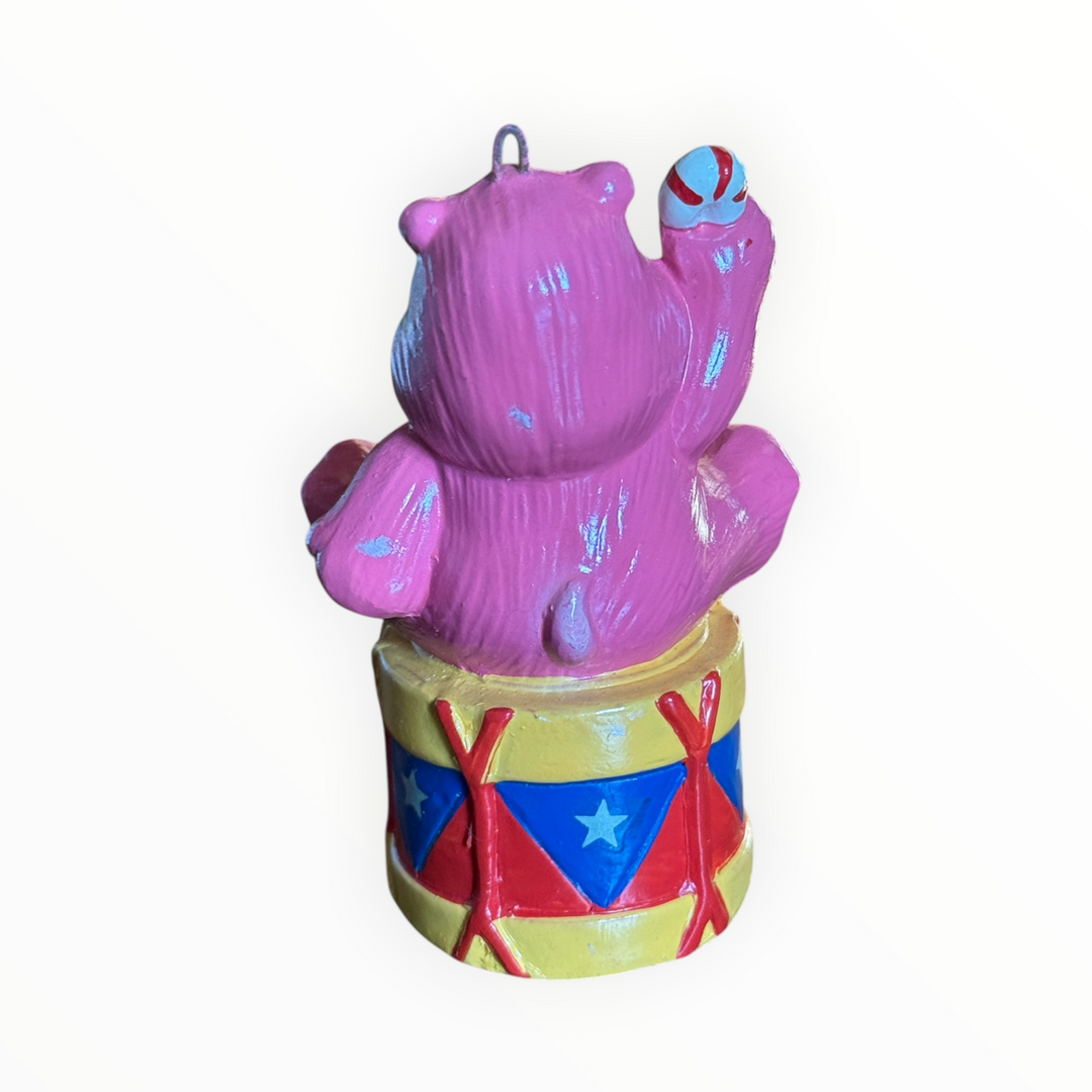 Christmas Ornament - 1984 American Greets Ceramic Care Bear - Love-A-Lot