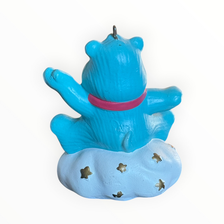 Christmas Ornament - 1984 American Greets Ceramic Care Bear - Bedtime