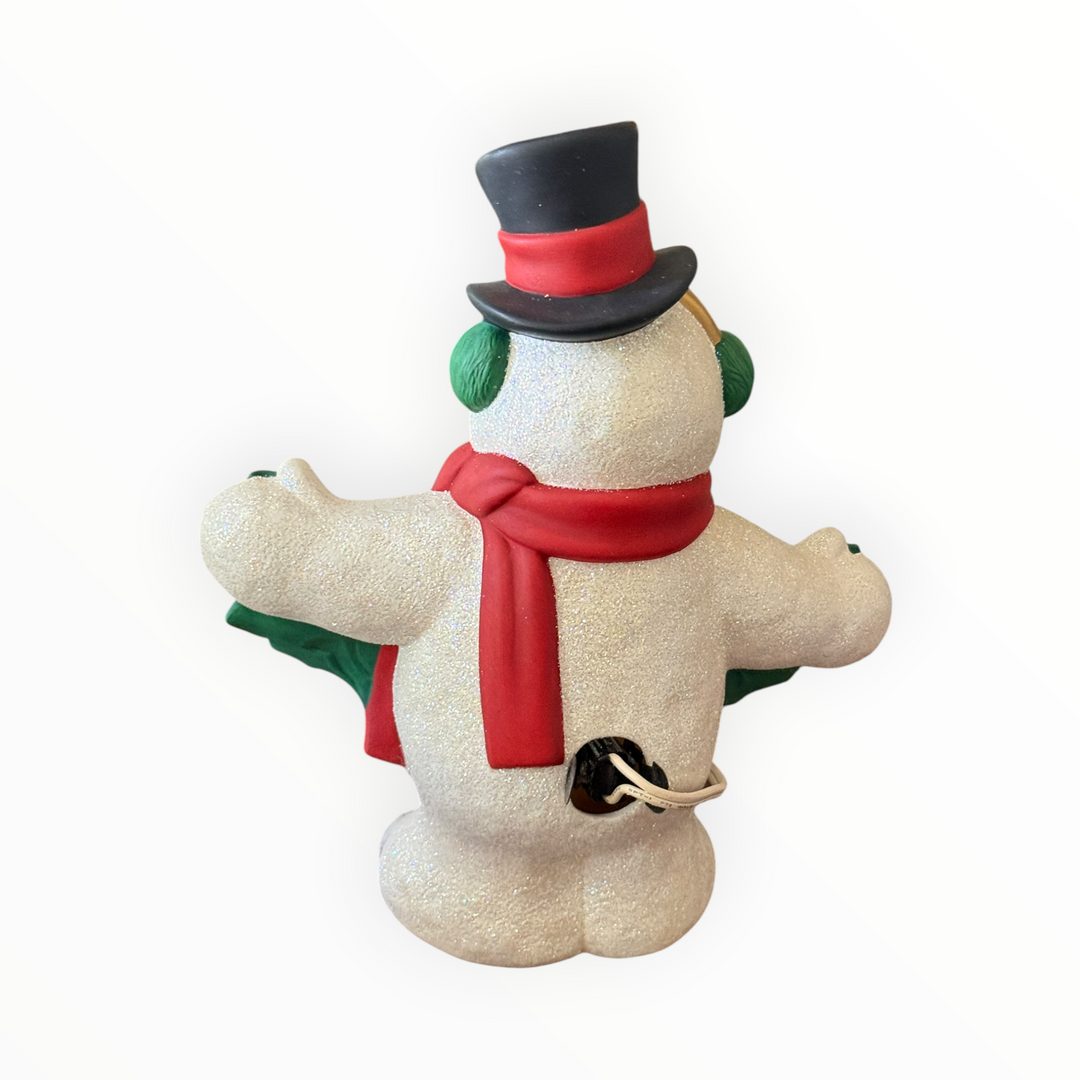 Ceramic NOEL Lightup Snowman