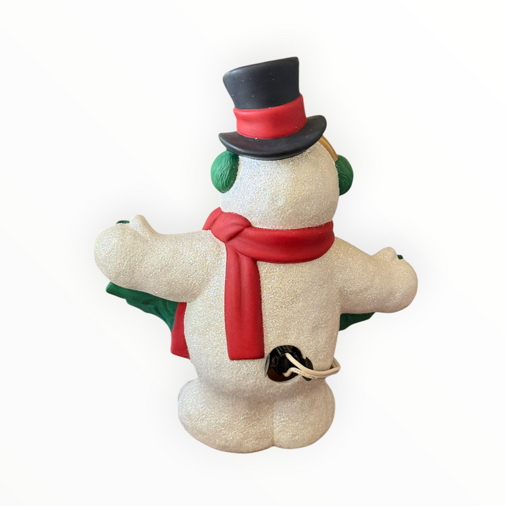 Ceramic NOEL Lightup Snowman