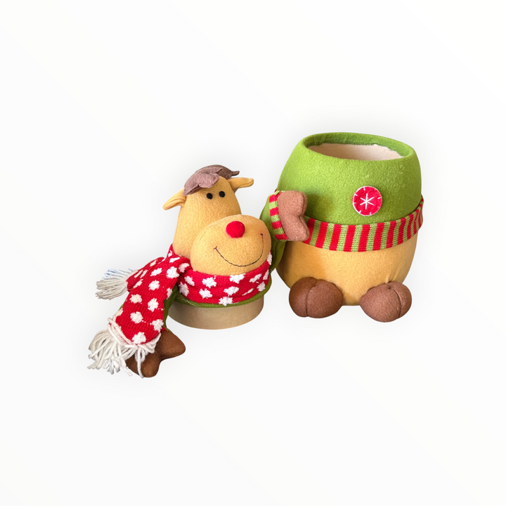 Christmas Reindeer Container
