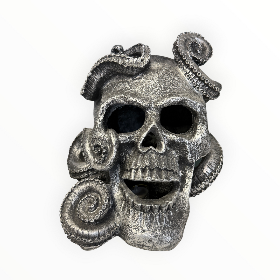 Resin Skull with Tentacles