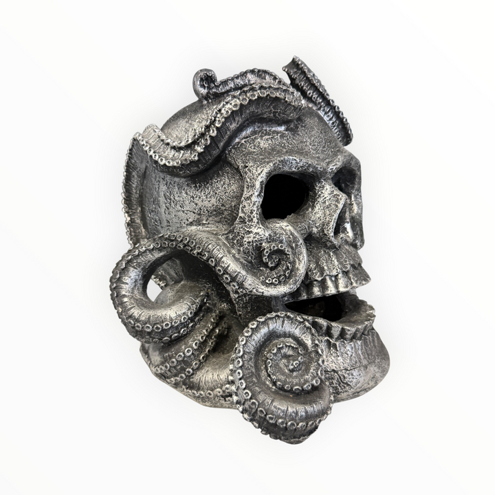 Resin Skull with Tentacles