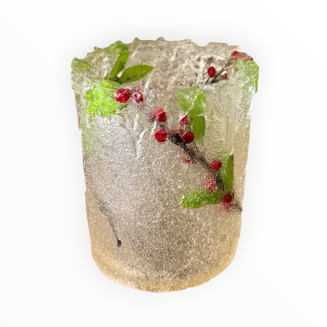 Christmas Candle Holder Trio