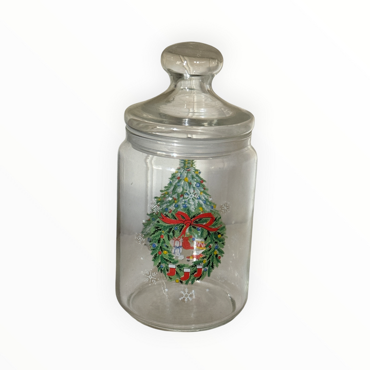 Vintage Luminarc Christmas Apothecary