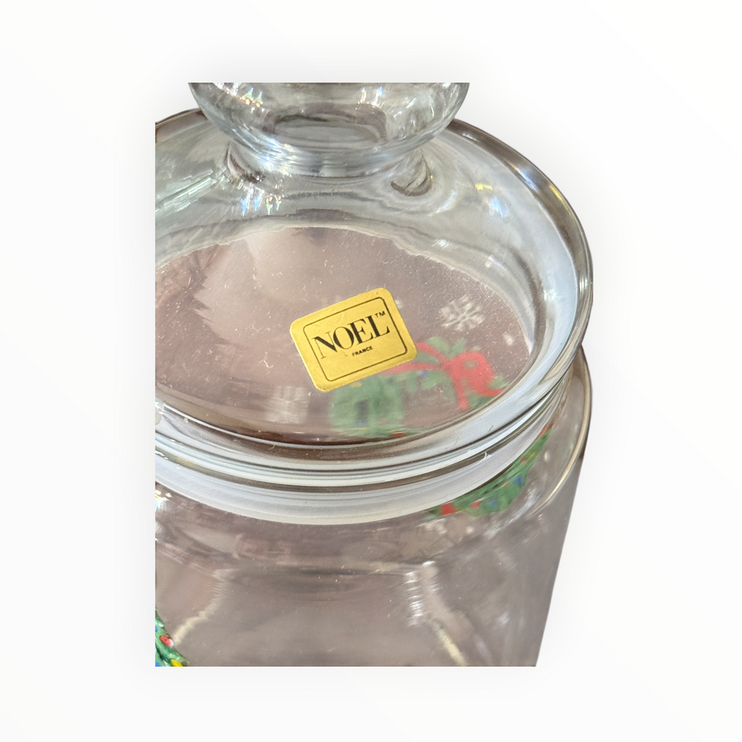 Vintage Luminarc Christmas Apothecary