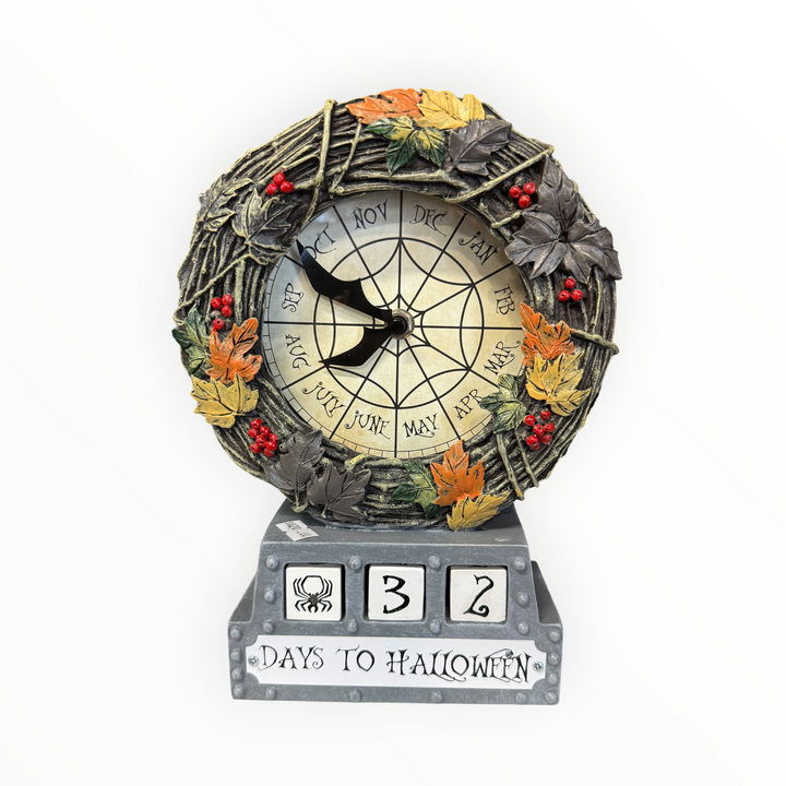 Disney The Nightmare Before Christmas Foliage Countdown Table Clock