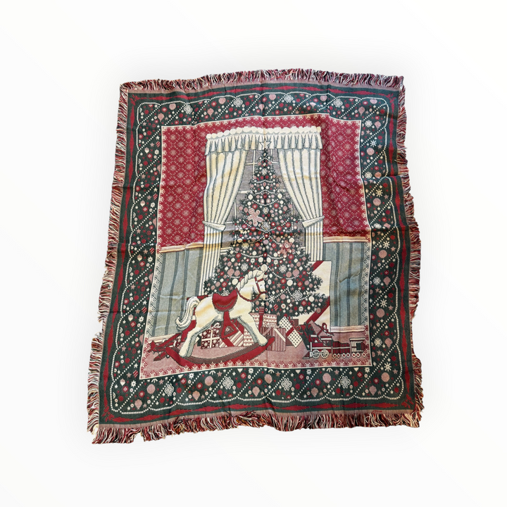 American Weavers Christmas Throw
