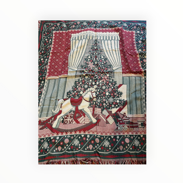 American Weavers Christmas Throw