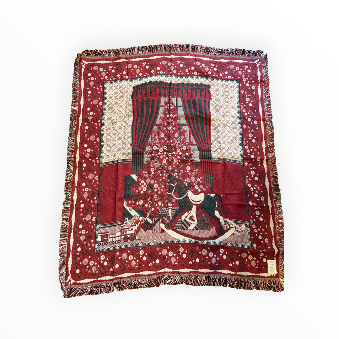 American Weavers Christmas Throw