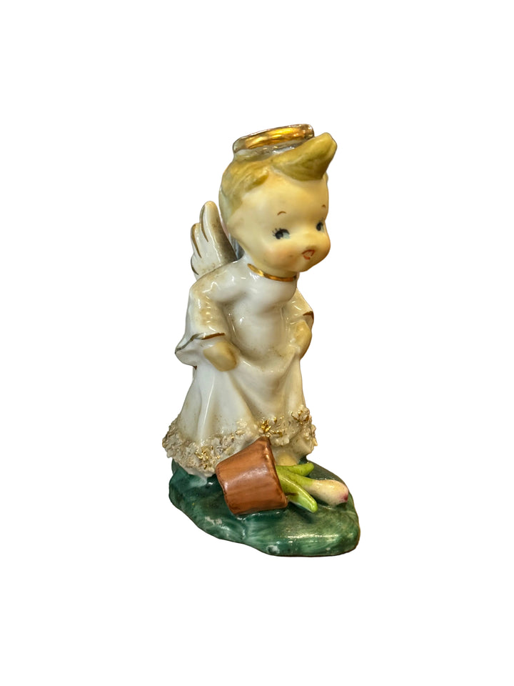 Angel Figurine Flower Pot - Japan