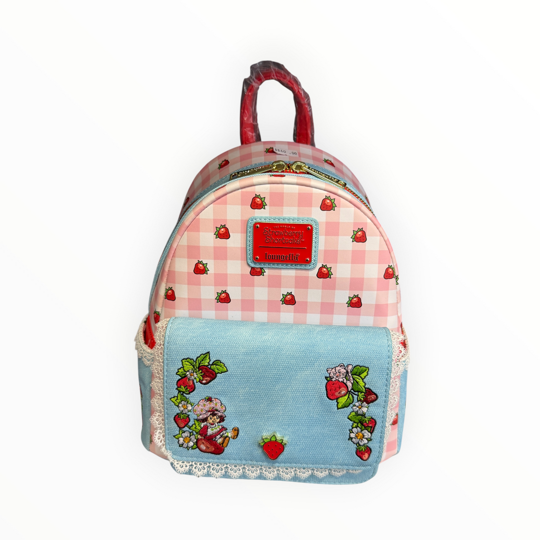Loungefly The Smurfs Mushrooms Mini Backpack