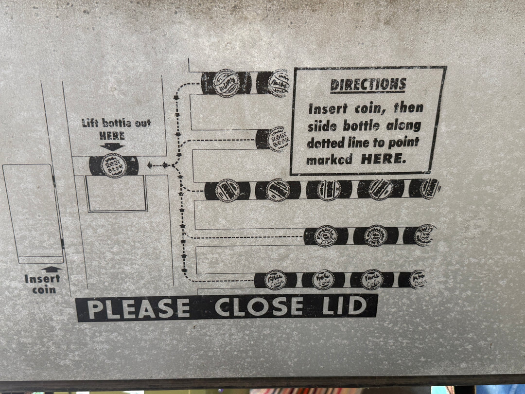 Canada Dry Ideal 55 Slider Vending Machine PICKUP ONLY