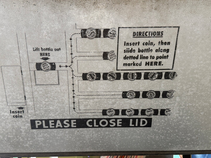 Canada Dry Ideal 55 Slider Vending Machine PICKUP ONLY