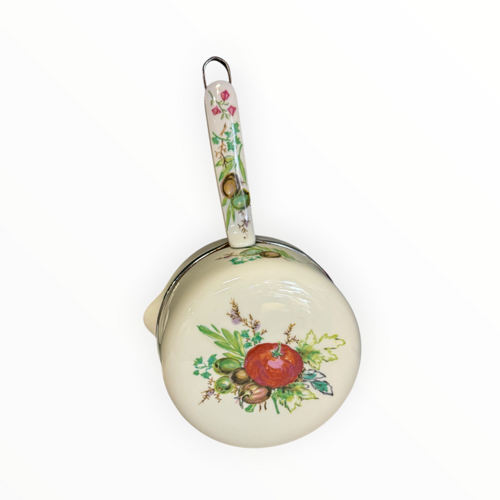 French Limoges Porcelain Aluminite Sauce Pans