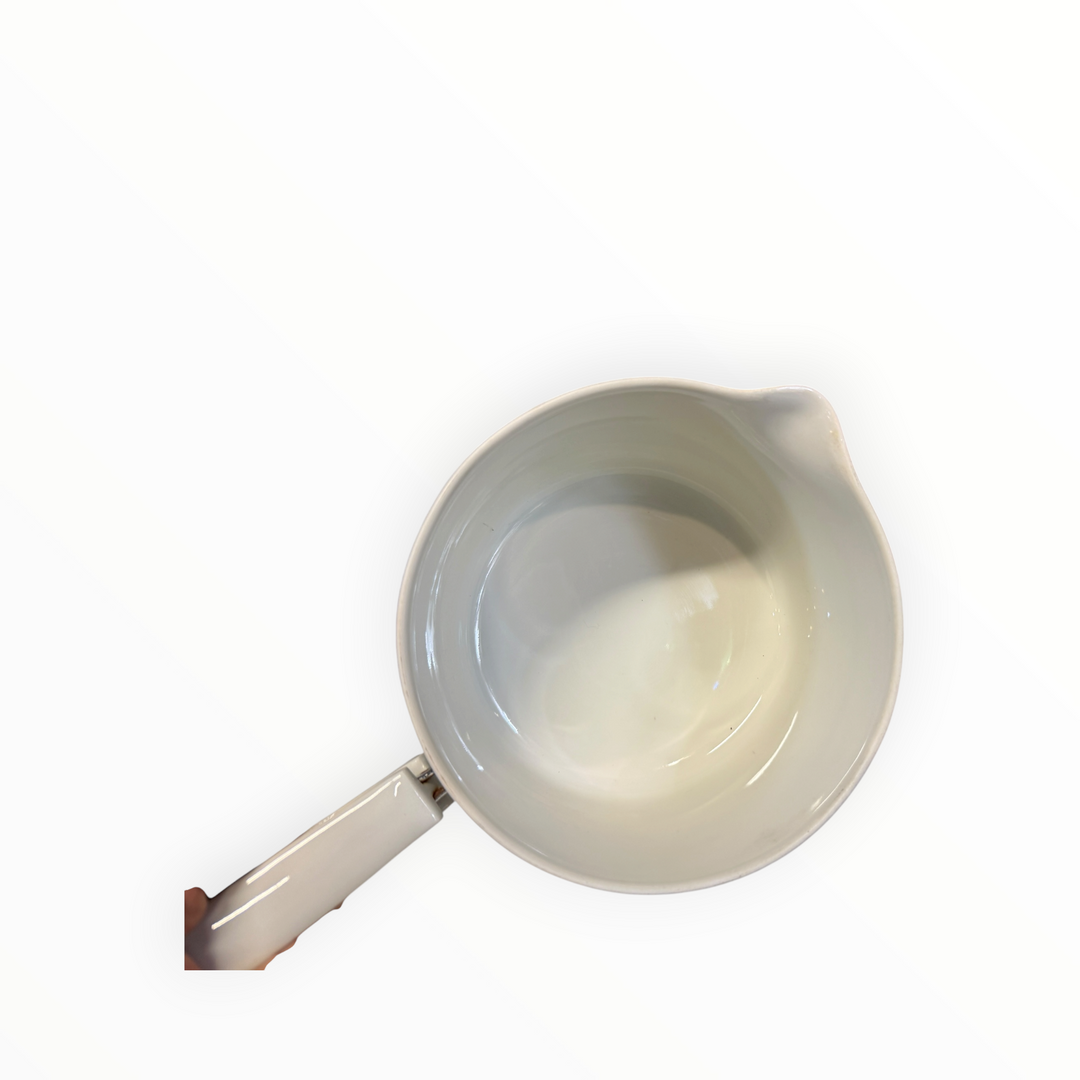 French Limoges Porcelain Aluminite Sauce Pans