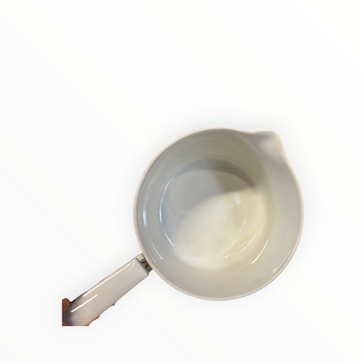 French Limoges Porcelain Aluminite Sauce Pans