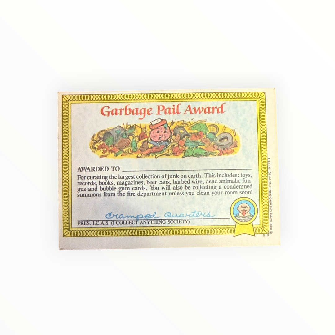 1985 Garbage Pail Kids - Anna Banana 34b