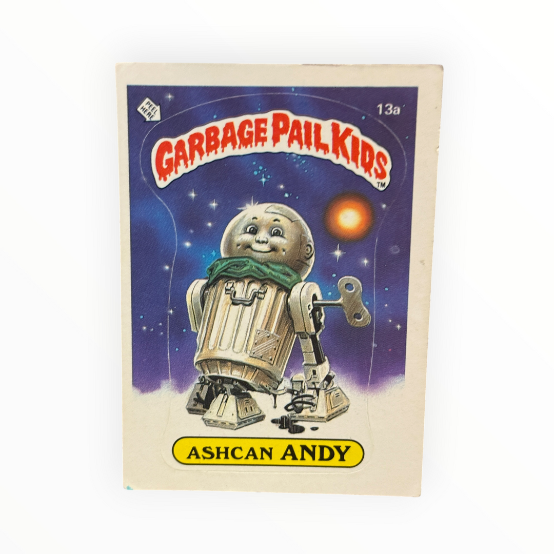 1985 Garbage Pail Kids - Aschcan Andy 13a