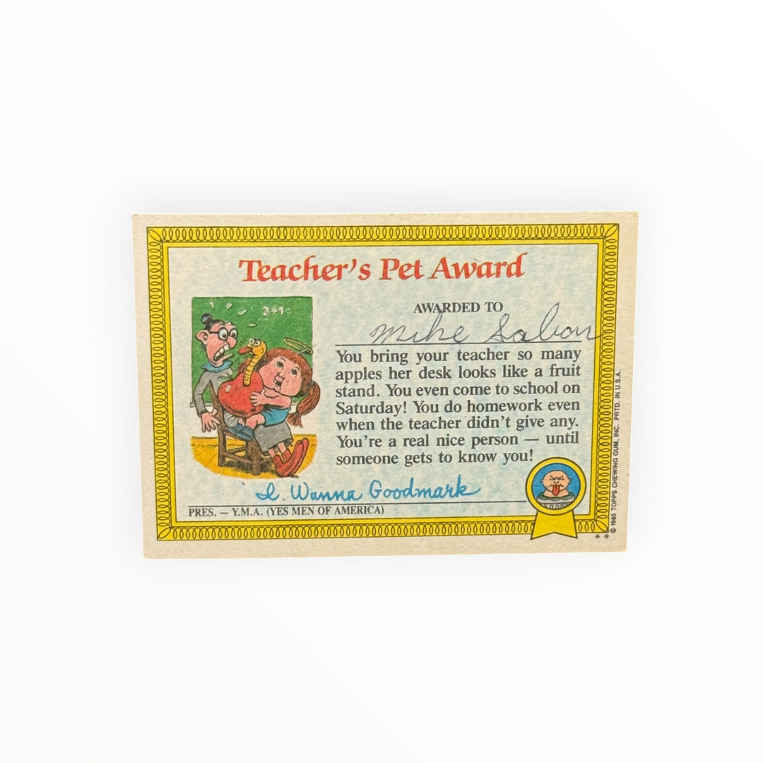 1985 Garbage Pail Kids - Meltin&
