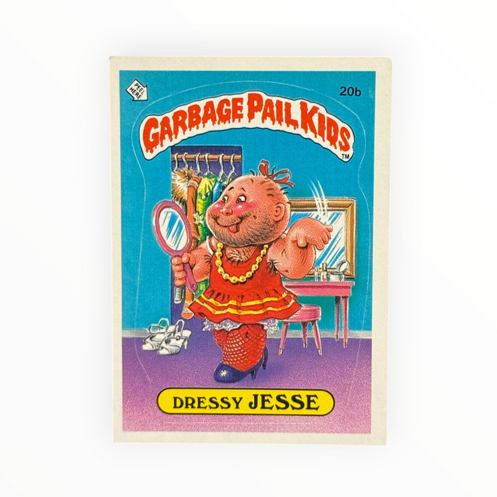 1985 Garbage Pail Kids - Dressy Jesse 20b