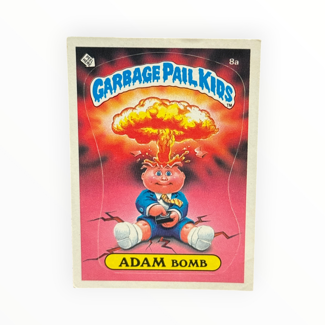 1985 Garbage Pail Kids - Adam Bomb 8a