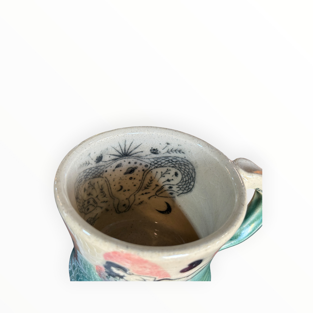 BJH Pottery - Pin Up Uterus Mug