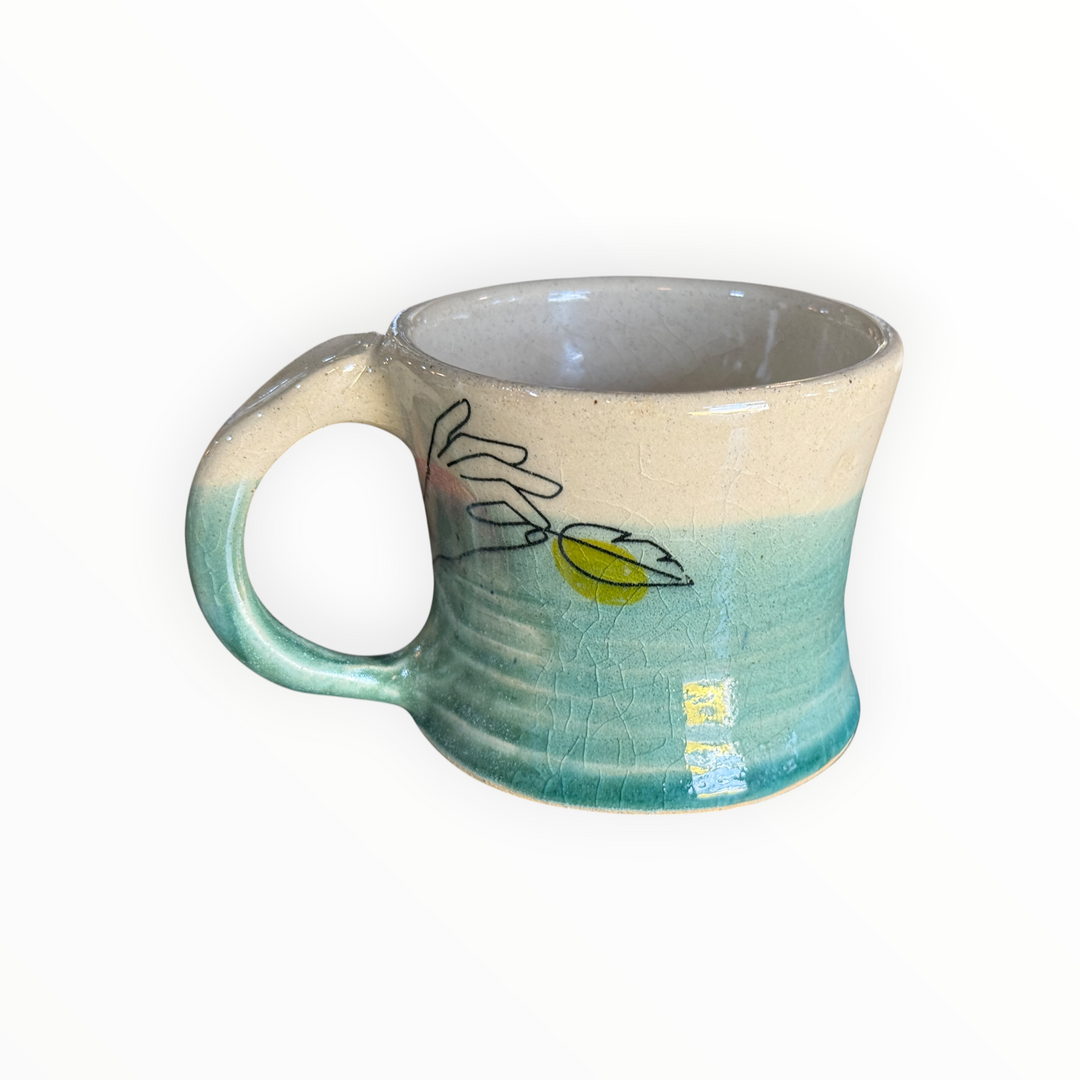 BJH Pottery - Pin Up Uterus Mug