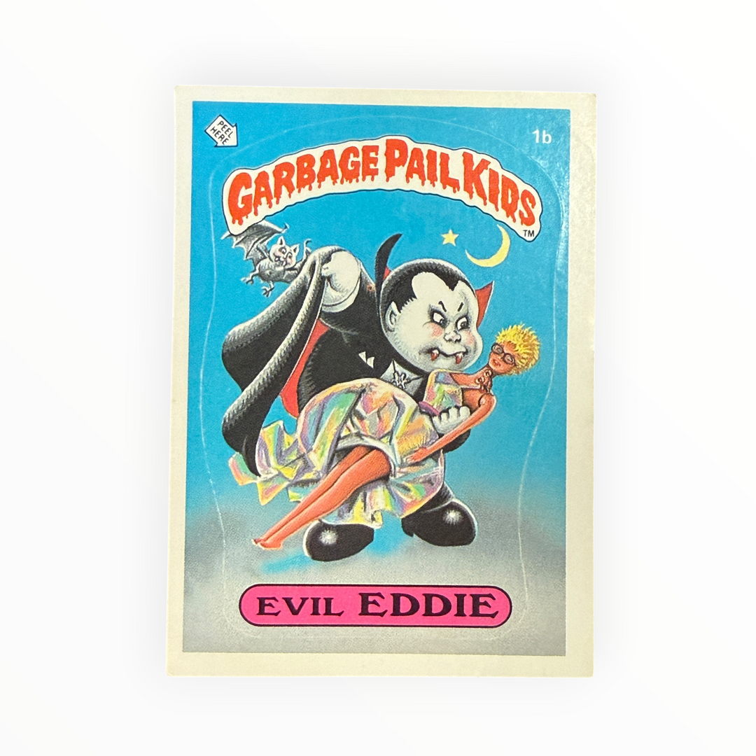 1985 Garbage Pail Kids - Evil Eddie 1b