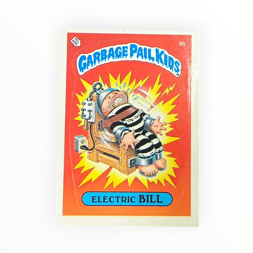 1985 Garbage Pail Kids - Electric Bill 4b