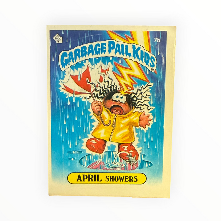 1985 Garbage Pail Kids - April Showers 7b