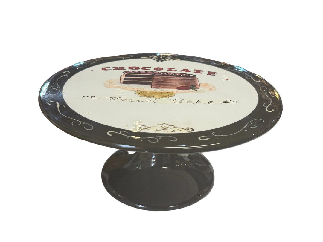 Oneida Ceramic Cake Stand