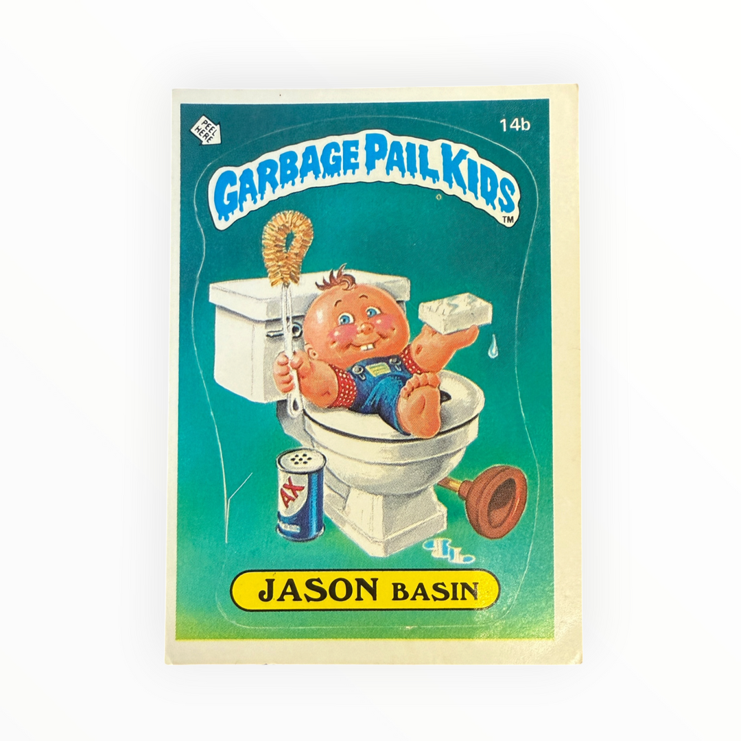 1985 Garbage Pail Kids - Jason Basin 14b