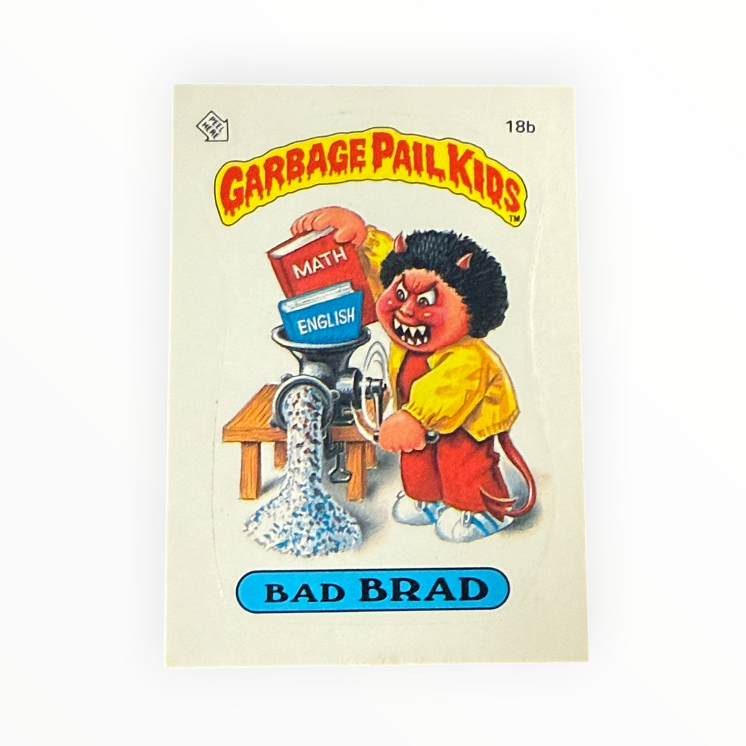Garbage Pail Kids - Bad Brad 18b