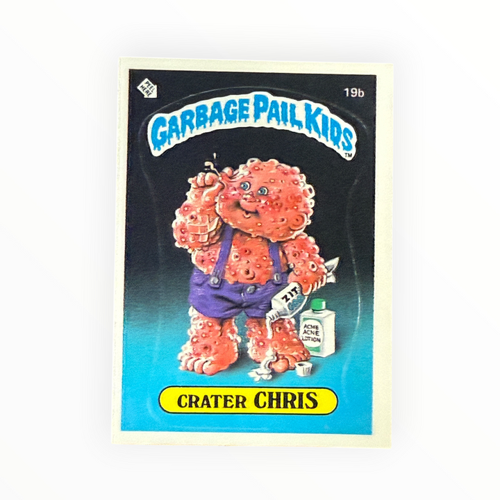 Garbage Pail Kids - Crater Chris 13b