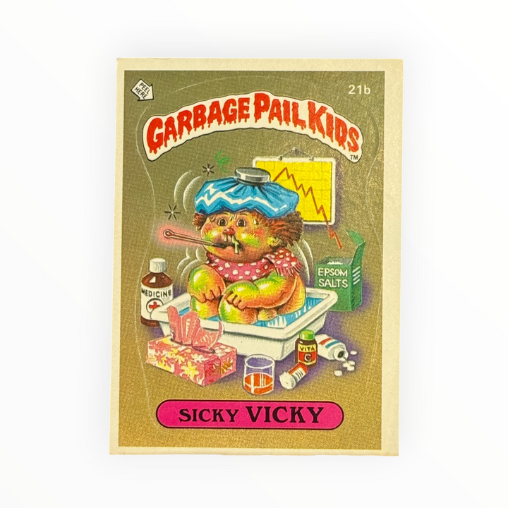 Garbage Pail Kids - Sicky Vicky 21b