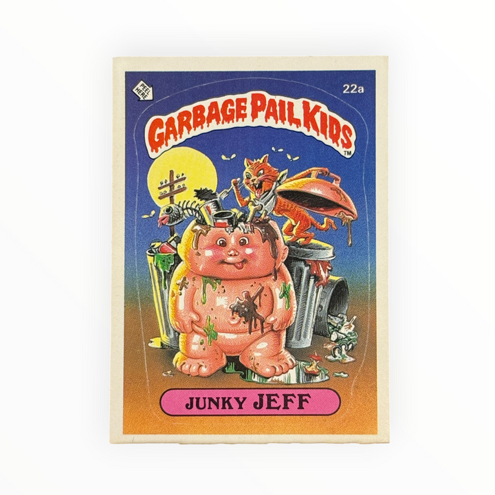 Garbage Pail Kids - Junky Jeff 22a