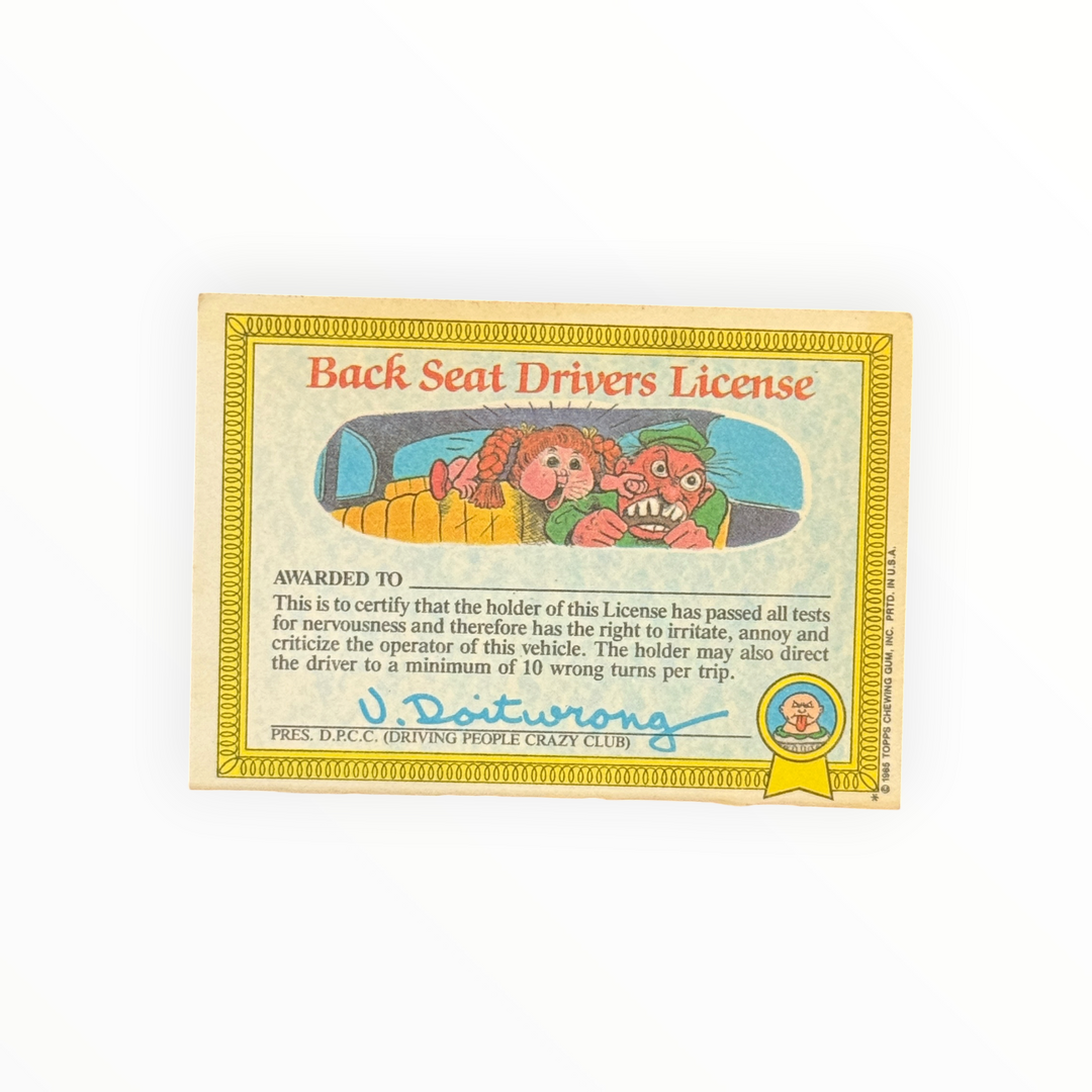 Garbage Pail Kids - Junky Jeff 22a