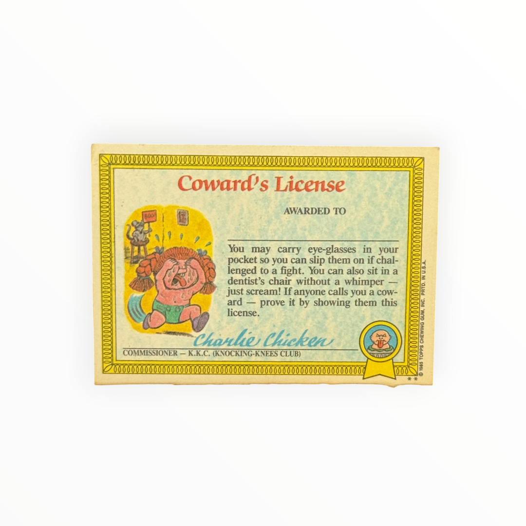 Garbage Pail Kids - Leaky Lou 23b