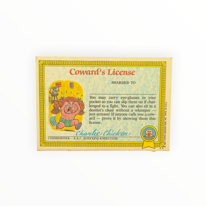 Garbage Pail Kids - Leaky Lou 23b