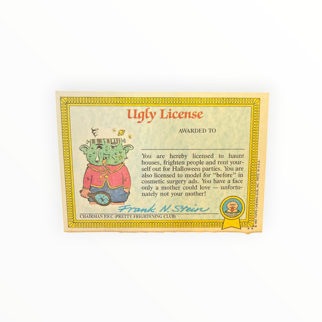 Garbage Pail Kids - Flat Pat 31b