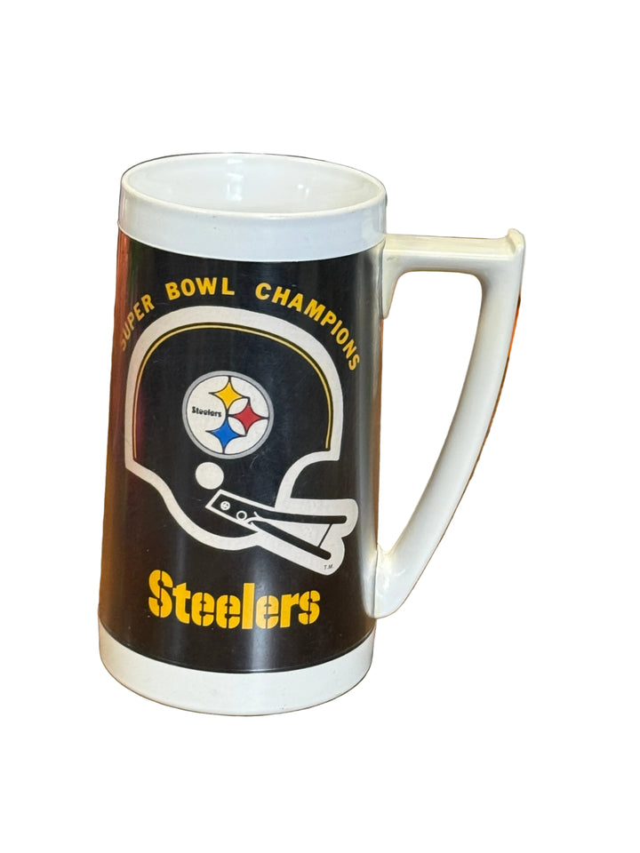 Pittsburgh Steelers Thermo Serv Handle Mug Super Bowl Champions