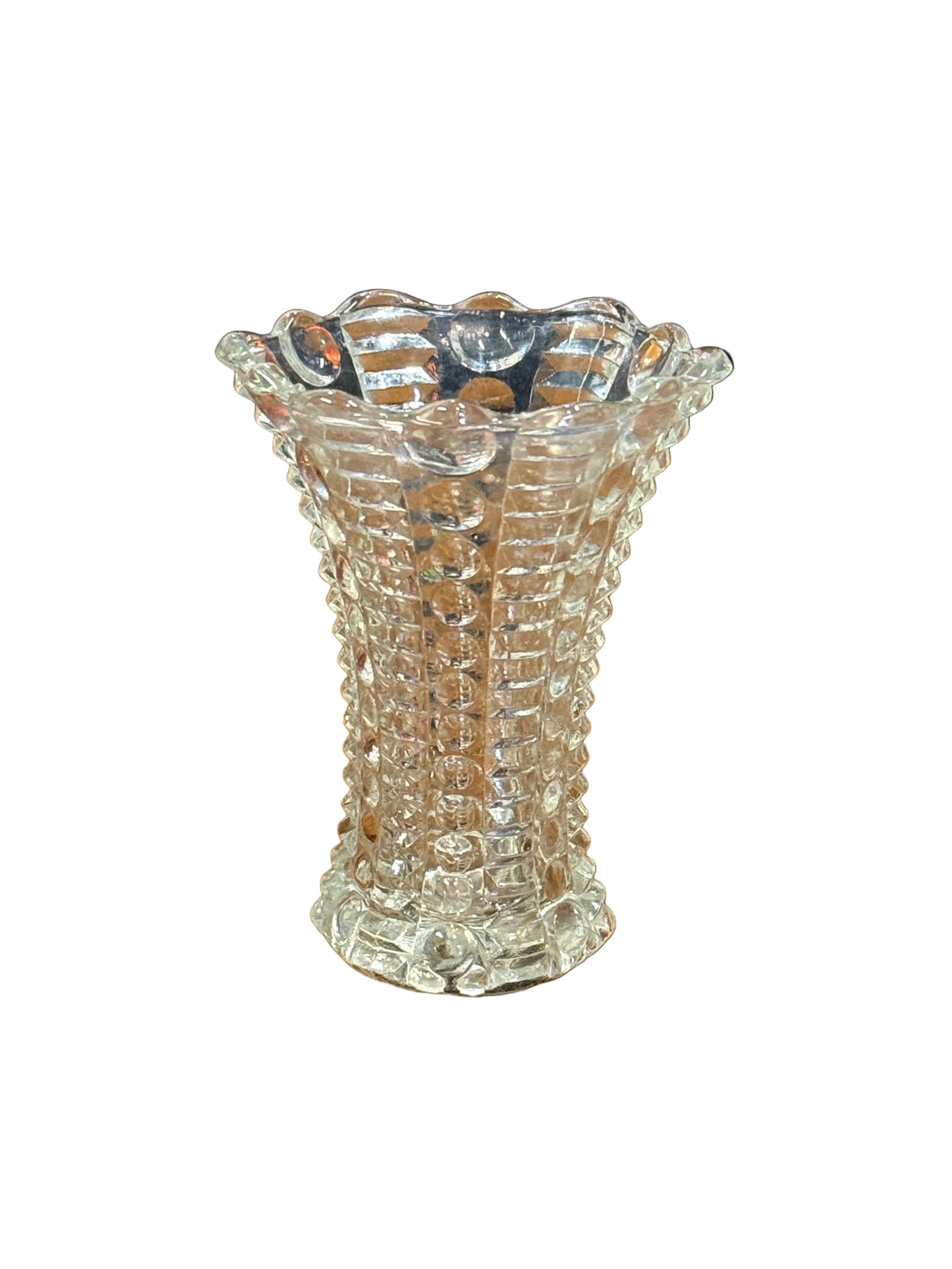 Vintage Glass Small Vase