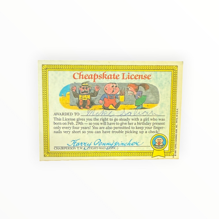 Garbage Pail Kids - GuilloTina 37a