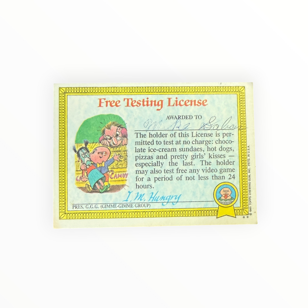 Garbage Pail Kids - Green Jean 39b